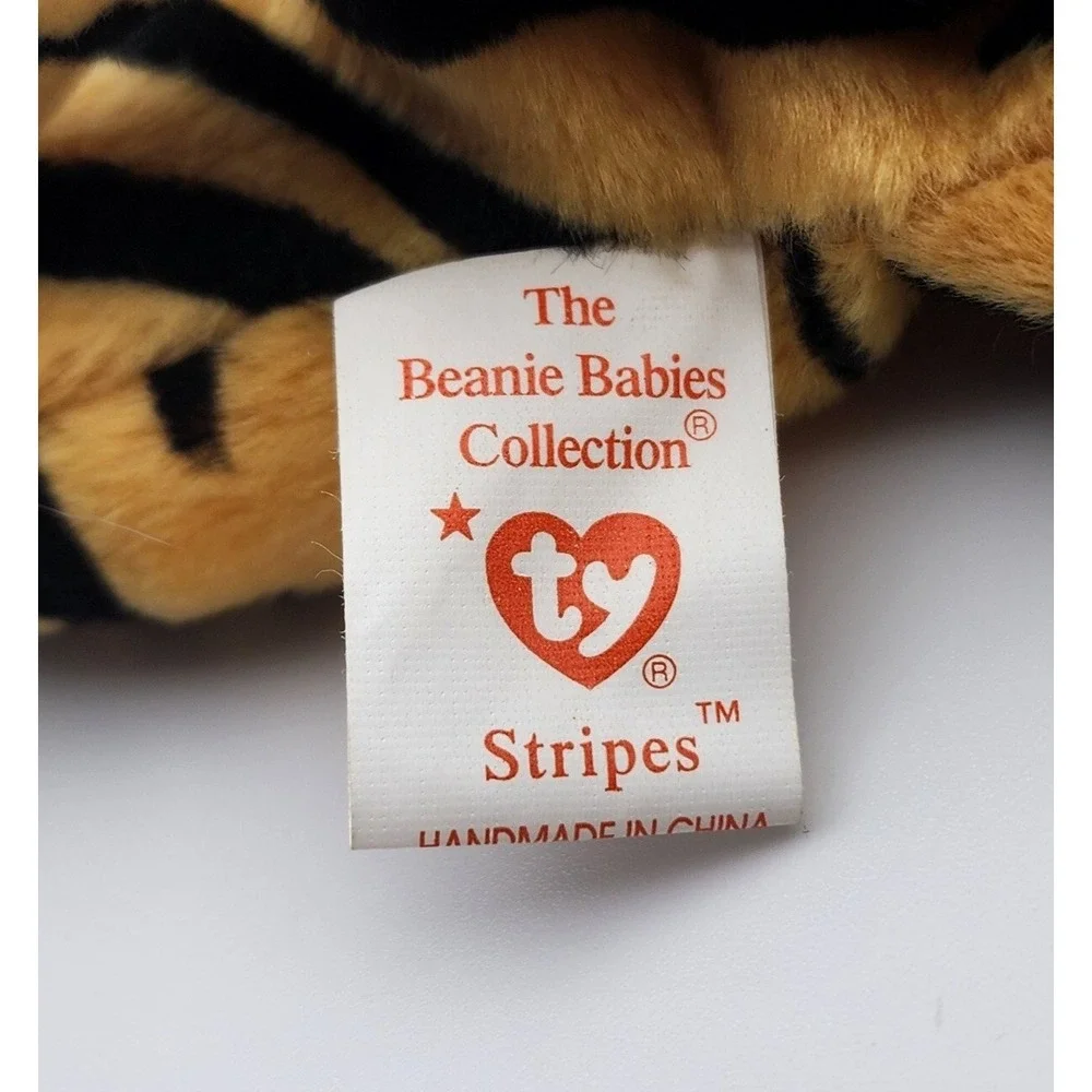 TY Beanie Baby - STRIPES the Tiger (8.5‎ inch)